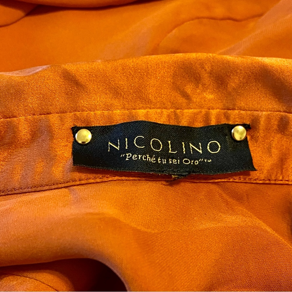 100% Silk Button Down - image 4